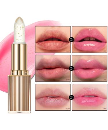 Changing Lipstick | Colour Changing Lip Balm | Shiny Tinted Gloss with Shapewear Effect Water Resistant and Moisturizing for Women and Teens - Buy Online on GoSupps.com