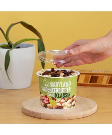 Maryland Student Feed Classic 300g Mug Storage Pack - Nut & Fruit Mix with Raisins Peanuts Cashews & Almonds | 6 x 300g for International Shipping - Buy Online on GoSupps.com