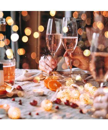 Thoughtfully Gifts Champagne Toppers Set - 5 Flavors (Non-Alcoholic) - Blood Orange Mimosa, Raspberry Bellini, Mango Mimosa, Grapefruit Bellini, Mandarin Mimosa - Buy Online on GoSupps.com