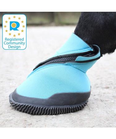 Buy Woof Wear Medical Hoof Boots - Close Fitting Blue Hoof Boots for Horses | International Shipping - Buy Online on GoSupps.com