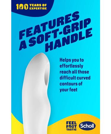 Scholl Nano-Glass Foot File and Callus Remover for Gentle Hard Skin Removal - Buy Online on GoSupps.com