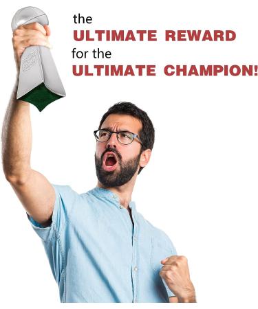 Spire Designs Fantasy Football Trophy - Chrome Replica Championship Trophy for League Winners - Available in 2 Sizes - Buy Online on GoSupps.com