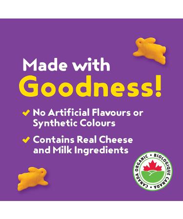 Annie's Homegrown Organic Cheddar Bunnies 213g/7.5oz - Imported from Canada - Buy Online on GoSupps.com