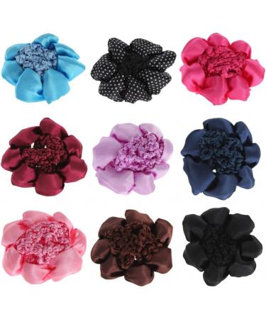 JUSTFOX Bun Net Hair Net - Brown Hair Hairstyle Aid for Perfect Updos | International Shipping Available - Buy Online on GoSupps.com