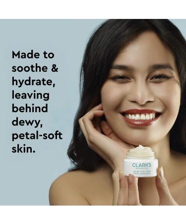 Clark's Botanicals Jasmine Vital Healing Cream Anti-Wrinkle Hydration Face Gel with Niacinamide Algae Calendula & Jasmine 1 Ounce (Pack of 1) - Buy Online on GoSupps.com