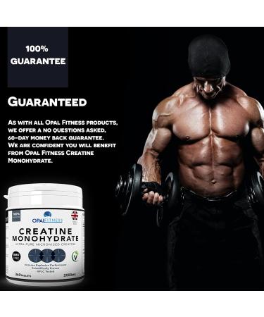 Opal Fitness Creatine Monohydrate Tablets - Increase Muscle Strength and Energy - Vegan & Easy to Swallow - Build Lean Muscle - Scientifically Proven - Buy Online on GoSupps.com