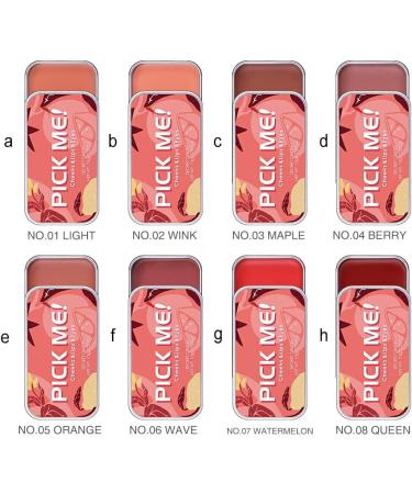 twcrvil Matte Blush Long Lasting Make Up Cheek 3 in 1 Blusher Eyeshadow Lipstick Portable Cosmetic Accessories Ladies Girls Type 5 - Buy Online on GoSupps.com