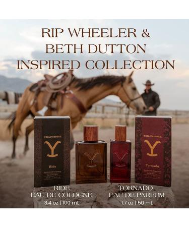 Yellowstone Ride Men's Cologne 3.4 fl oz by Tru Western - Vibrant, Smokey, Rugged Scents - Buy Online on GoSupps.com