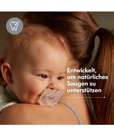 Medela Baby Soft Silicone Pacifier for 0-6 Months Transparent 1 Pack International Shipping Available - Buy Online on GoSupps.com