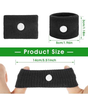Disorder 4-Pair Acupressure Bracelets for Nausea Relief - Anti-Nausea Bands for Children & Adults | Perfect for Seasickness Pregnancy & Flying - Buy Online on GoSupps.com