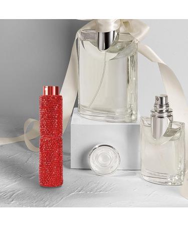 ARIOU Rhinestone Perfume Atomizer - Travel Bling Crystal Perfume Atomizers | Pocket Size 10ml Outdoor Travel Dispensing Bottle for Cosmetic & Perfume Other Liquids Red - Buy Online on GoSupps.com