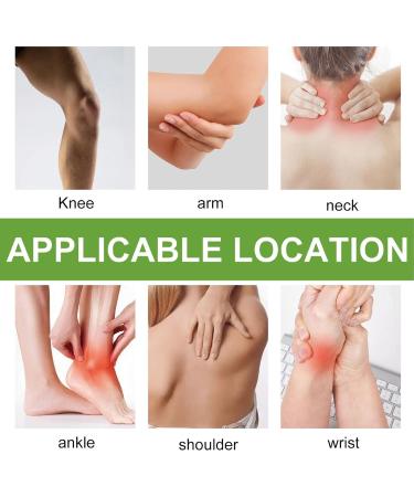 24Pcs Wormwood Pain Relief Patches Joint Lower Back Shoulder Back - Buy Online on GoSupps.com