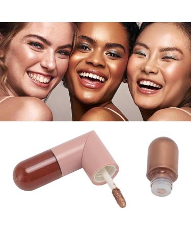 Double Ended Highlighting Liquid Foldable Tube Fits All Skin Types 2 Highlighter for Daily Life or Travel (04#) - Buy Online on GoSupps.com