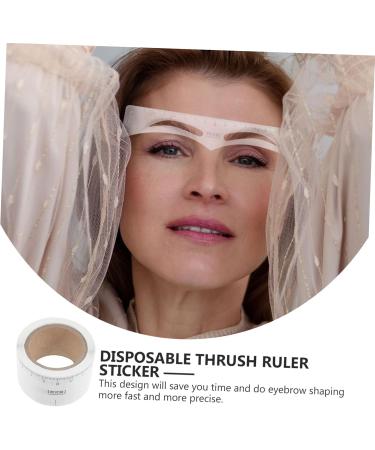 POPETPOP 50pcs Brow Mapping Marker Eyebrow Line Kit Leveling Eyebrow Shaper Template Makeup Tools Conjoined - Buy Online on GoSupps.com