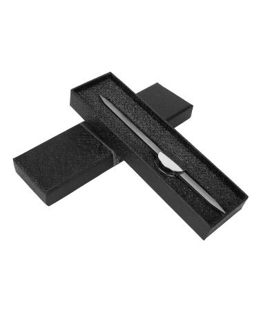 Adjustable Stainless Steel Compass Eyebrow Ruler for Precise Makeup Measurement (Silver) - Buy Online on GoSupps.com