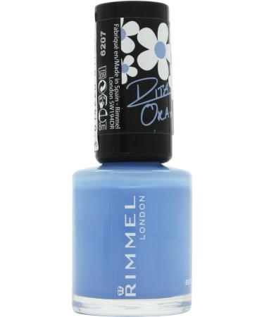 Rimmel London 60 Seconds Super Shine by Rita Ora Nail Polish 860 Bestival Blue 8 ml Bestival Blue 8 ml (Pack of 1) - Buy Online on GoSupps.com