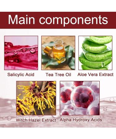 AHA 30% + BHA 2% Peeling Solution Glycolic Acid Peel with Aloe Vera for Large Pores Wrinkles & Fine Lines Chemical Peel for Face at Home 1.0 Floz - Buy Online on GoSupps.com