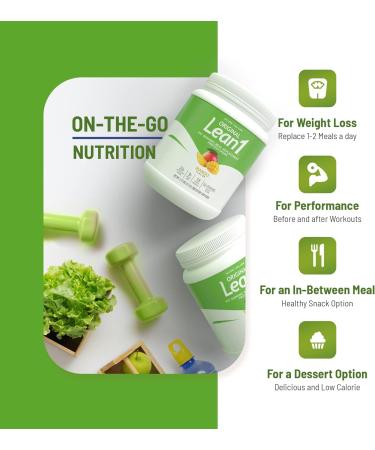 Lean1 Mango Fat Burning Meal Replacement (15 Servings) - Nutrition53 1.72lb - Buy Online on GoSupps.com