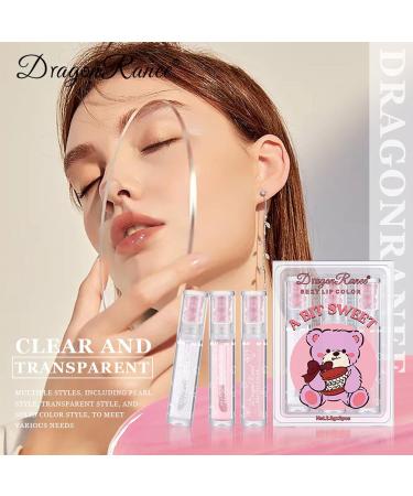3Packs Lip Oil and Lip Gloss Set Lip Oil Hydrating Non-sticky Lip Glow Oil Tinted Clear Lip Plumper Moisturizing Lipgloss Set Gift For Women and Teenage Girl (06) - Buy Online on GoSupps.com