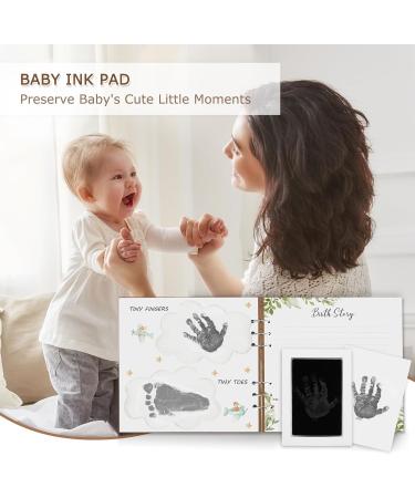 Creawoo Wooden Baby Memory Book Kit First 5 Years Keepsake Baby Journal Milestone Book Baby Story Book for Newborn Girls Boys Baby Shower Keepsake Gift Set (Included Ink Pad/Keepsake Bags/Envelopes) Baby Memory Book Set - Buy Online on GoSupps.com