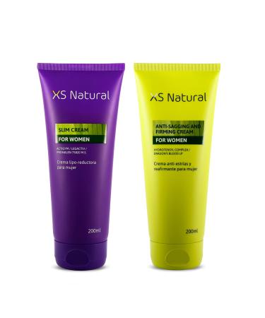 Natural Logistics XS Natural Ladys linoreducing cream + XS natural antiStretch brands and reinforcing cream