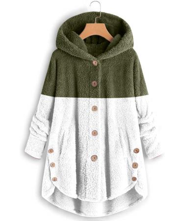 Shop Hanxiulin Oversize Plush Jacket for Women - Warm Lined Fleece Winter Coat Long-Sleeved Elegant Quilted Design - Premium Quality & International Shipping - Buy Online on GoSupps.com