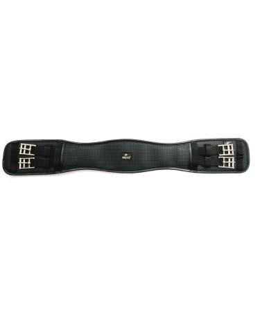 Preto Synthetic Waffle Neoprene Dressage Girth with Elasticated Ends - 20 (51cm) - Anti-Chaff & Anti-Gall Comfort - Flexible & Ergonomically Shaped - Buy Online on GoSupps.com