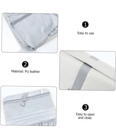 Beavorty Curl Blow Dryer Curling Iron Storage Bag Portable Blow Dryer Hair Dryer Bag Curling Iron Travel Bag Pu Storage Box - Buy Online on GoSupps.com