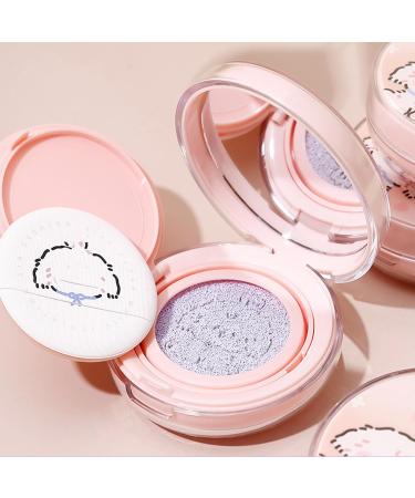 Color Corrector Primer Air Cushion Tinted Purple Tinted Tint Tint Tint Toning Cream Facial Makeup Lightening Primer Concealer to Neutralize Tones - Buy Online on GoSupps.com