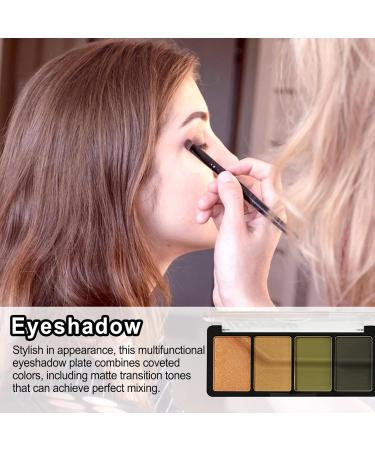  Veeteah Matte and Glitter Eyeshadow Palette - Matte Glitter Makeup Palette - 4 Colors - Vibrant Colors - For Women and Girls - Veeteah Birthday Gift - Buy Online on GoSupps.com