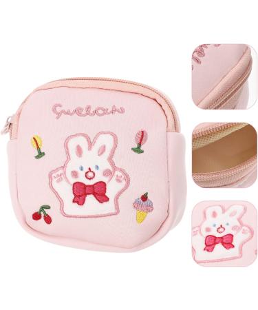 Lurrose 2-Pack Portable Sanitary Organizer Wallet for Kids | Multi-Functional Cotton Towel Storage | Ideal for Period Essentials - 13x13cm - Buy Online on GoSupps.com