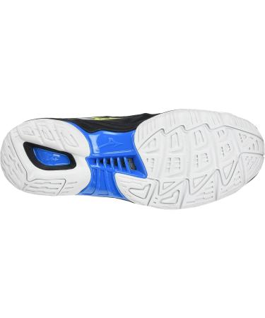 Mizuno Unisex Wave Phantom 2 Handball Shoe 36.5 EU - Black White Diva Blue | International Shipping Available - Buy Online on GoSupps.com