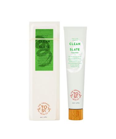 Buy Clean Slate Facial Wash | Organic Exfoliating Cleanser for Men & Women | Acne Treatment & Gentle Face Care | 3 Fl Oz - Buy Online on GoSupps.com