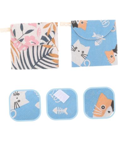Orfofe 2-Piece Travel Period Pocket Set - Outdoor Small Menstrual Tinge Bags for Women - Buy Online on GoSupps.com