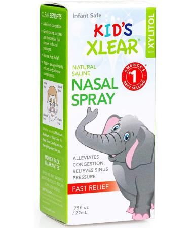 Xlear Kid's Sinus Care Spray - .75 oz Pack of 2