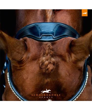 Schockem hle Malibu Anatomic Snaffle Bridle Black for Thoroughbreds - Premium Quality Equestrian Gear Worldwide Shipping - Buy Online on GoSupps.com