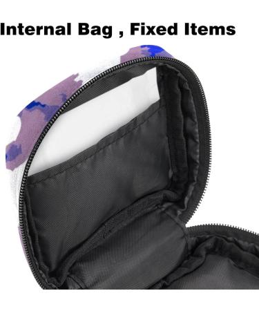 Colorful Batik Menstruation Bag for Women & Girls | Zippered Tampon & Napkin Bag | Stylish & Functional - Buy Online on GoSupps.com