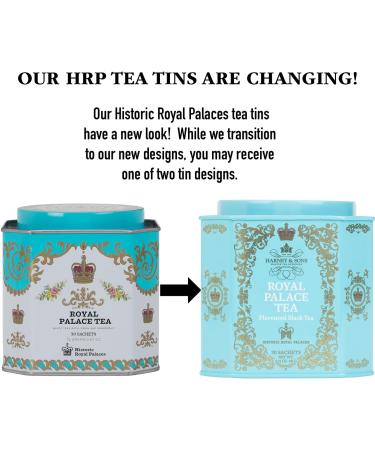 Harney & Sons Royal Palace Tea Sachets 30 count in Historic Royal Palaces Tin by Harney & Sons - Buy Online on GoSupps.com