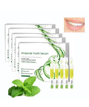Tlopa Ampoule Toothpaste Tlopa Ampoule Tooth Serum 3V Fruit Acid Teeth Whitening Disposable Essence Removal of Tartar Stain Remover for Teeth 10Pcs / Box Ampoule Tooth Essenc / 50PCs
