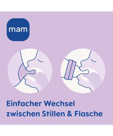 MAM Easy Start Anti-Colic Combi Set - Baby Bottle Set (6 Bottles 2 x 130ml 160ml 260ml) & Basket | Best Anti-Colic Solutions for Newborns - Buy Now! - Buy Online on GoSupps.com