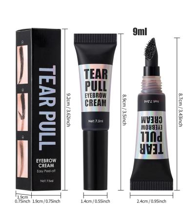  Nixiara Ceja Cream - Eyebrow Gel Natural Mold Gel Fast and Long-Lasting - Dries Upon Closure - Water and Natural Mask Water and Sweat Resistant to Create Full Eyebrows - Buy Online on GoSupps.com