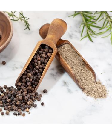 100% Natural Black Pepper Ground 1kg - Additive-Free Vegan Black Peppercorns for International Shipping - Buy Online on GoSupps.com