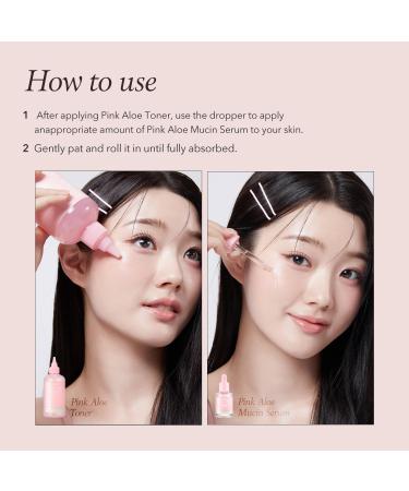 APRILSKIN Pink Aloe Mucin Serum 1.01 fl.oz (30ml) Hydrating 78% Jeju Aloe Mucin Formula with Non-Sticky Finish for a Glass Glow Look Korean Skincare - Buy Online on GoSupps.com