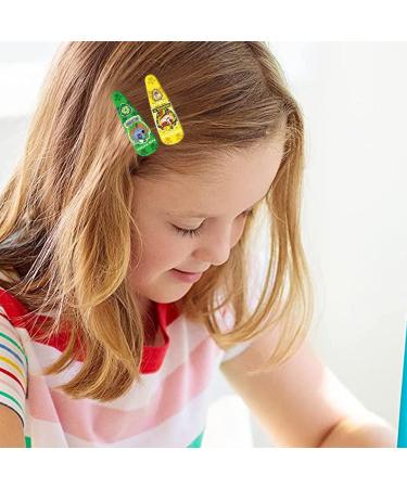 Miotlsy 21 Pcs Cute Cartoon Hair Clips - Multicolor Metal Print for Toddlers Kids & Girls | International Shipping Available - Buy Online on GoSupps.com