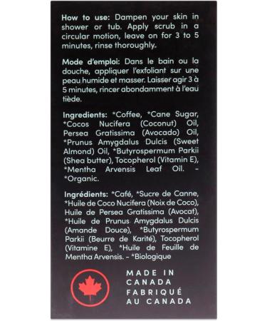 Coffee Scrub - Mint For Unisex 4 oz Scrub - Buy Online on GoSupps.com