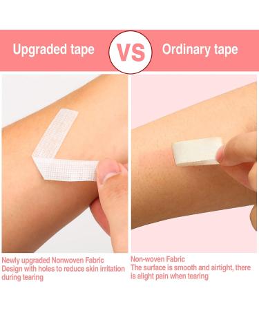 LUCKNIGHT 8 Rolls Eyelash Tape Adhesive Lash Extension Tape Breathable Micropore Fabric Tape For Lash Extensions Supplies Individual Eye Lashes Tools - Buy Online on GoSupps.com