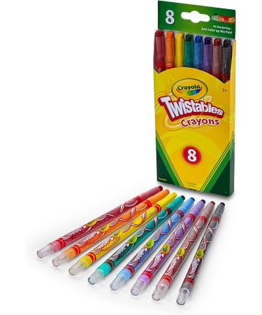 Crayola Twistables Crayons 8ct - School Supplies for Creative Kids - Buy Online on GoSupps.com