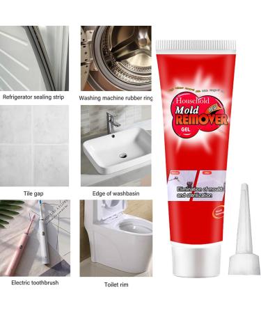 KOAHDE Mould Cleaner Gel Household Mould Removal Gel Deep Mould Remover Gel Gentle Household Mold Gel Household Mould Remover Gel Powerful Black Mould Remover Cleaner Mould for Bathroom Toilet 120G - Buy Online on GoSupps.com