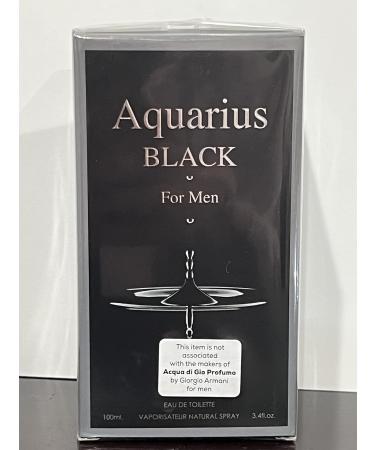 Aquarius Black Mens Designer Inspired EDT Cologne for Men 3.4 Fl Oz. - Buy Online on GoSupps.com