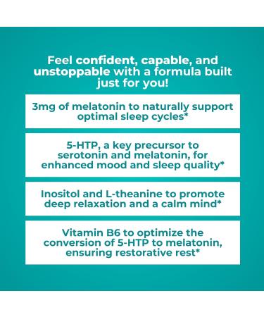 Reignite Wellness by JJ Virgin | Sleep Candy | Chewable 5-HTP Supplement with Inositol, Vitamin B6, Melatonin & L-Theanine for Adults | Lemon Flavor | 60 Tablets - Buy Online on GoSupps.com